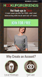 Mobile Screenshot of hookupgirlfriends.com